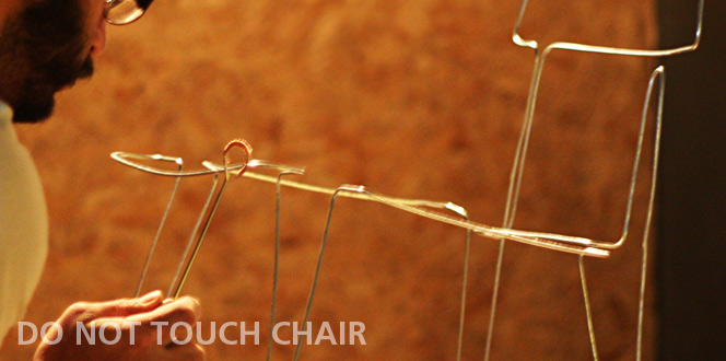 Do not touch chair