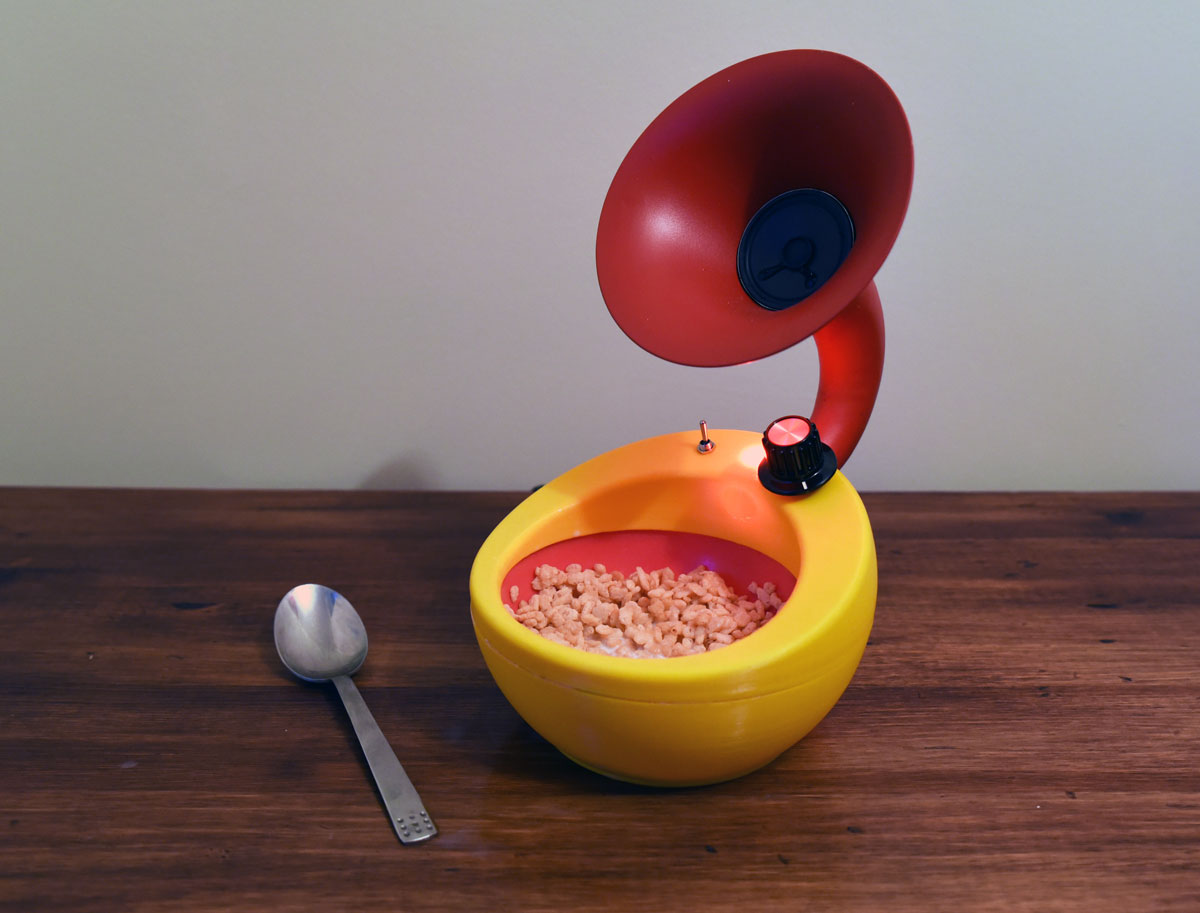 Snap Crackle and Pop Amplifier Bowl